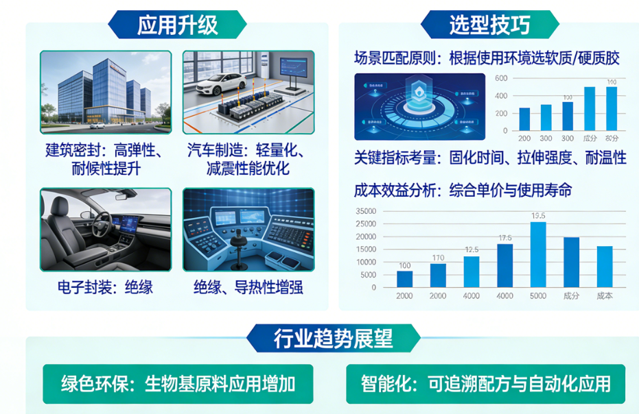 行业趋势下，聚氨酯胶的应用升级与选型技巧