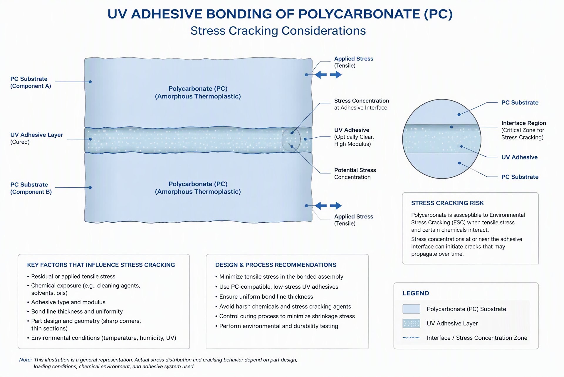 UV胶粘接PC聚碳酸1