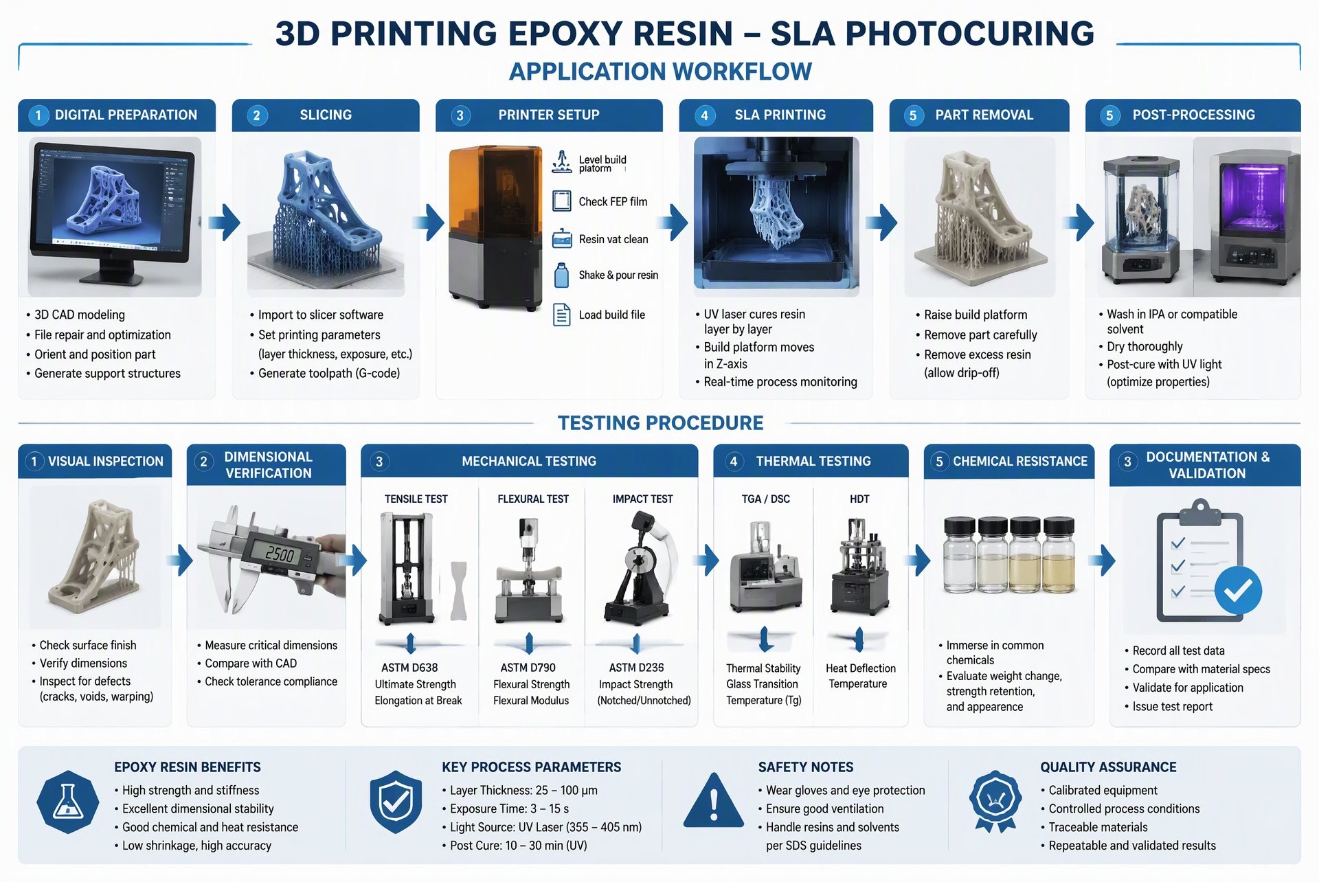 3D打印环氧树脂选型3