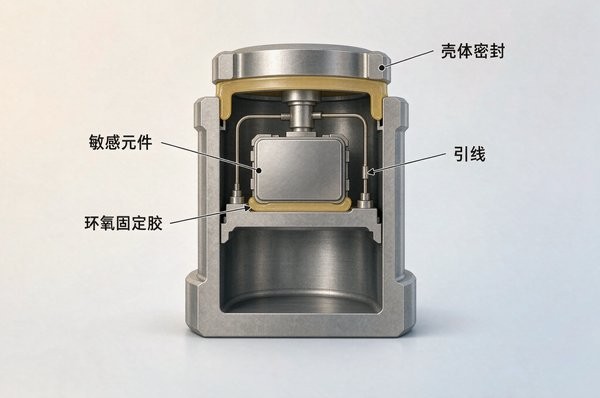 环氧胶在压力传感器中的应用：敏感元件固定与壳体密封