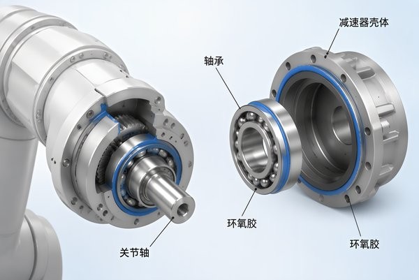 机器人关节与减速器用环氧胶:轴承固定与壳体粘接
