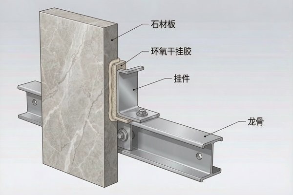 石材、瓷砖与玻璃幕墙用环氧胶：干挂与粘接